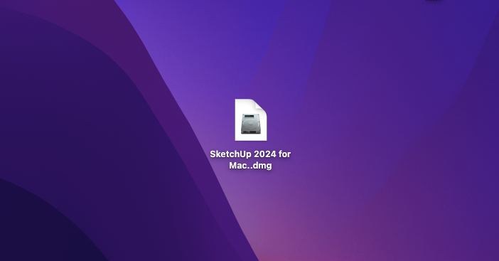 Mac版草图大师SketchUp 2024 for Mac软件安装包，附详细安装教程